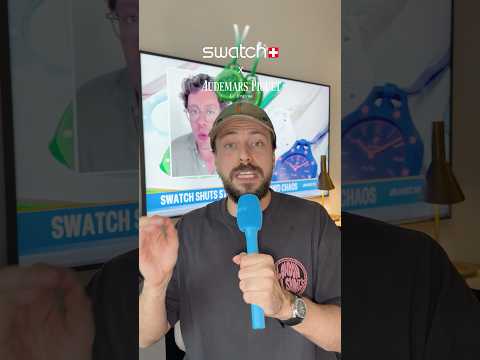 ZAMIESZKI podczas PREMIERY AP x Swatch 🫣 thumbnail