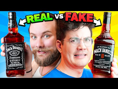 We Tried REAL vs. KNOCK-OFF Alcohol thumbnail