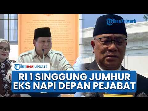 Kelakar Prabowo ke Jumhur di Depan Pejabat Kabinet: Bolak-balik Masuk Penjara, Sekarang Jadi Menteri thumbnail