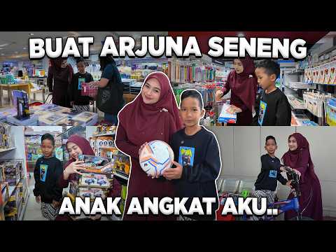 PERTAMA KALI BAWA ARJUNA BORONG BELANJAAN.. thumbnail