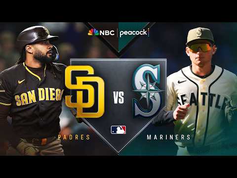 San Diego Padres vs. Seattle Mariners | SUNDAY NIGHT BASEBALL HIGHLIGHTS | MLB on NBC | 5/17/26 thumbnail