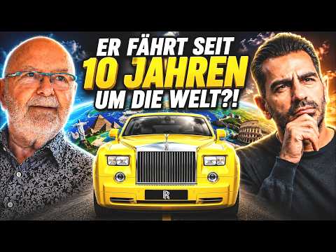 10 JAHRE Roadtrip und fast 1 MILLIONEN Kilometer! Dieser Mann lebt im Rolls Royce! Hamid Mossadegh thumbnail