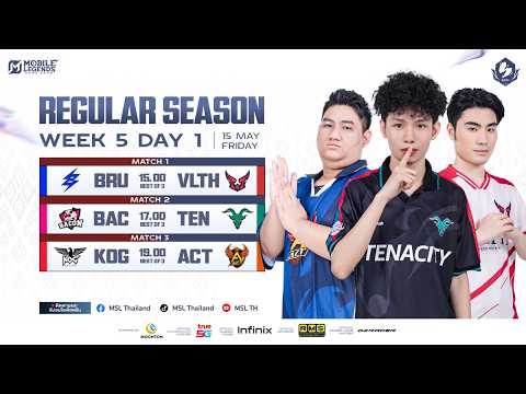 [EN] ? MSL TH Season 1 | Regular Season Week 5 Day 1 thumbnail