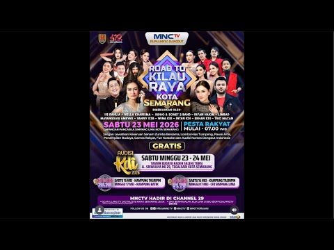 LIVE BEFORE ROAD TO KILAU RAYA KOTA SEMARANG thumbnail