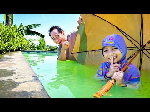 AQILA MAIN PETAK UMPET DI KOLAM RENANG thumbnail
