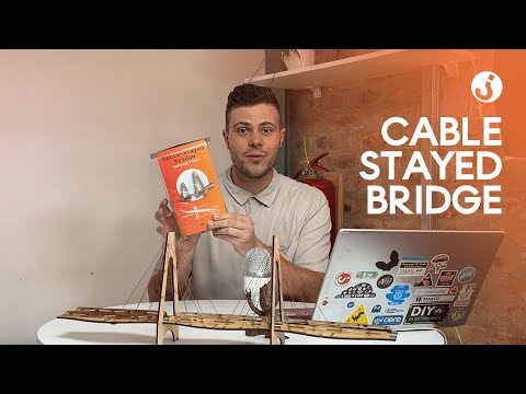 2024 CuriousDIY Project Kit - Cable-Stayed Bridge thumbnail