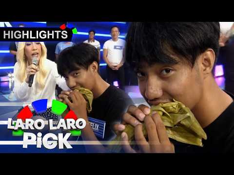 INSTANT COMMERCIAL MODEL! Vice Ganda, pinakain ng suman si Felix | It’s Showtime | Laro Laro Pick thumbnail