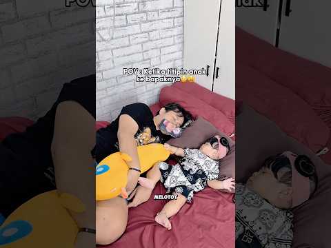 POV DISURUH JAGA ANAK MALAH TIDUR BAPAKNYA BABY BAKSO‼️?? thumbnail