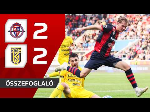 Fizz Liga: Nyíregyháza Spartacus FC–Kolorcity Kazincbarcika SC 2–2 | összefoglaló thumbnail