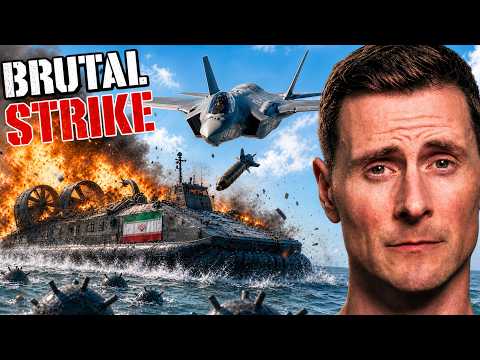 U.S. Military Just EVAPORATED Iran's Mine Laying Hovercraft And Missile Sites thumbnail
