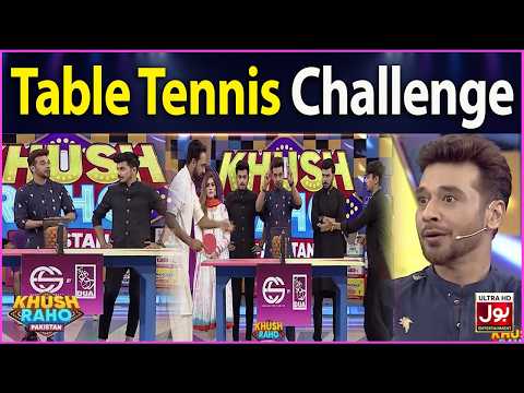 Table Tennis Challenge | Khush Raho Pakistan | Faysal Quraishi Show thumbnail
