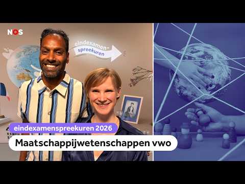 Eindexamenspreekuur maatschappijwetenschappen vwo met Kim en Anoep thumbnail