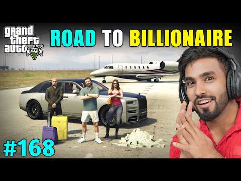 MY FIRST DAY AS A BILLIONAIRE | GTA 5 GAMEPLAY #168 thumbnail