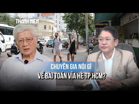 Chuyên gia hiến kế quản vỉa hè TP.HCM: Buôn bán theo giờ, phân vùng khai thác thumbnail