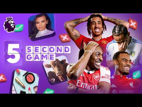 Premier League Stars Play 5 Seconds: How Many Can They Get? thumbnail