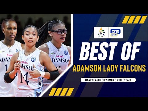 Best of Adamson Lady Falcons’ SOARING SEASON | UAAP SEASON 88 WOMEN’S VOLLEYBALL TOURNAMENT thumbnail