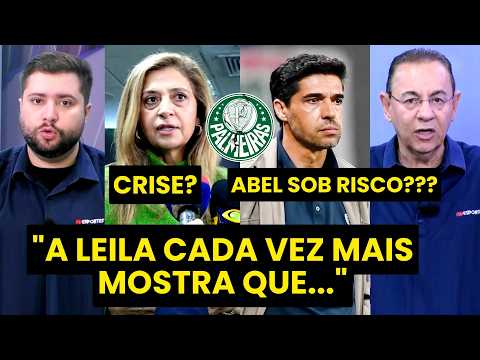 "HONESTAMENTE??? EU TENHO MUITAS DÚVIDAS se o PALMEIRAS..." | CRISE? | ABEL É BANCADO POR LEILA! thumbnail