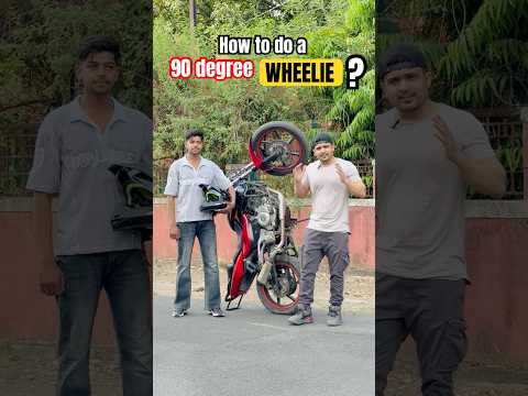 How to do a 90 degree wheelie by faraz stunt rider #farazstuntrider #superbikes #wheelie #hayabusa thumbnail