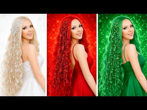 Diamant, Rubin & Smaragd Ästhetik 🤍❤️💚 Welches Schönheits-Makeover ist das Beste? 😍 thumbnail