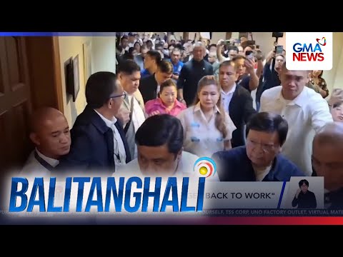 PBBM sa mga senador - 'Get back to work' | Balitanghali thumbnail