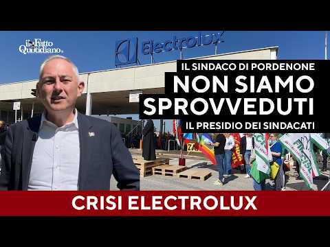 Crisi Electrolux, il sindaco di Pordenone: "L'azienda sappia che non siamo sprovveduti" thumbnail