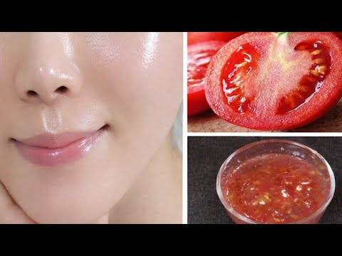 A tomato and a potato 🍅🥔, the secret to getting skin as white as snow and as firm as glass. thumbnail