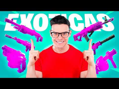 Consigo Todas las Armas Exóticas Eliminadas de Fortnite! ❌ thumbnail