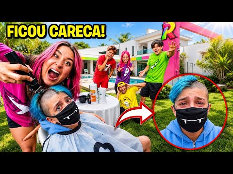 INVADI A MANSÃO DOS ROSA E FIQUEI CARECA! *Emilly surtou thumbnail