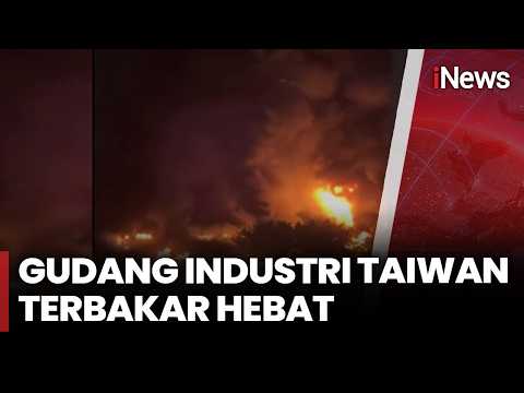 Kebakaran Besar Guncang Taiwan, Gudang Industri Dipenuhi Asap Hitam | iNews Pagi (26/5) thumbnail