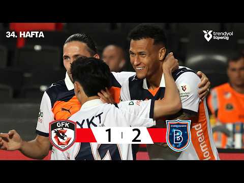 Gaziantep FK (1-2) Başakşehir | 34. Hafta | Trendyol Süper Lig 2025 - 2026 Sezonu thumbnail
