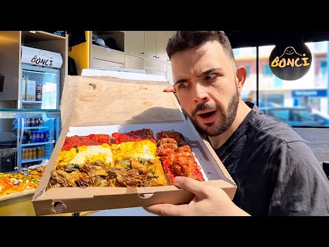 BONCI PIZZARIUM: LA MIGLIORE PIZZA AL TAGLIO D’ITALIA? 🍕🔥 thumbnail