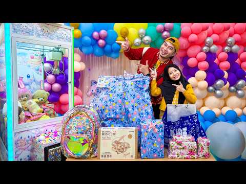 AQILA UNBOXING MESIN CAPIT KADO ULANG TAHUN NYA thumbnail