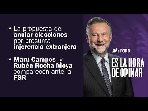 Nulidad de Elecciones por Injerencia Extranjera: ¿Se puede? | Es la Hora de Opinar - 27 de Mayo 2026 thumbnail
