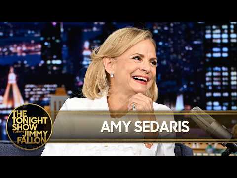 Amy Sedaris Tap Dances with Jimmy, Shows Off Her First Character Impression | The Tonight Show thumbnail