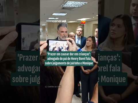 Advogado do pai de Henry Borel fala sobre julgamento de Jairinho e Monique: 'Prazer em causar dor' thumbnail