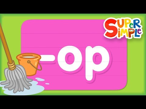 Learn How To Read Words In The "op" Word Family | Turn & Learn ABCs | Preschool Learning thumbnail