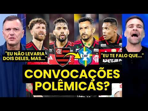 TEM EXPLICAÇÃO? "Esses CARAS SÓ FORAM CONVOCADOS porque..." E os JOGADORES do FLAMENGO na SELEÇÃO? thumbnail