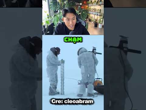 Nếu KHOAN xuyên qua lớp Băng Nam Cực🤯 @Oceanvivu thumbnail