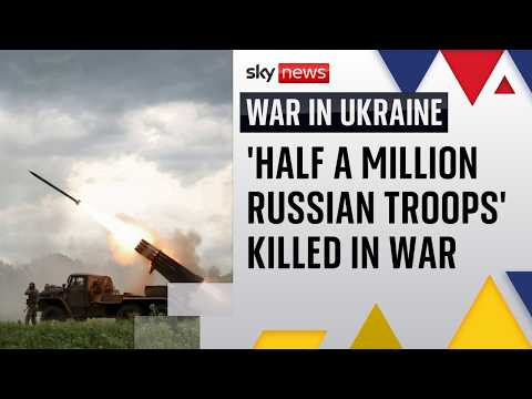UK spy chief: Almost 500,000 Russian soldiers killed in Ukraine war thumbnail