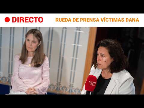 DIRECTO | RUEDA de PRENSA de ASOCIACIONES de VÍCTIMAS de la DANA | RTVE Noticias thumbnail