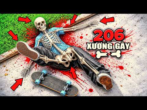 TÔI ĐÃ BẺ GÃY 206 XƯƠNG của VẬN ĐỘNG VIÊN TRƯỢT VÁN CHUYÊN NGHIỆP! (Skate) thumbnail