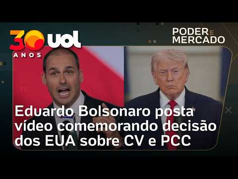 Eduardo Bolsonaro posta vídeo em redes sociais comemorando decisão dos EUA sobre CV e PCC thumbnail