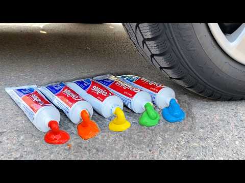 COCA COLA BALLOON VS CAR, Coca Cola Zero, PowerAde, Fanta, Sprite, Fruko and Mentos Diff Unde thumbnail