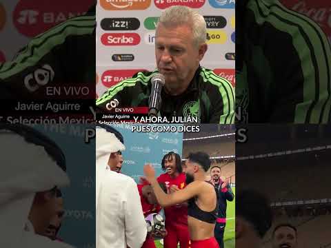 Javier Aguirre llena de elogios a Julián: “QUIÑONES REPITE LA HISTORIA DE HUGO SÁNCHEZ” thumbnail