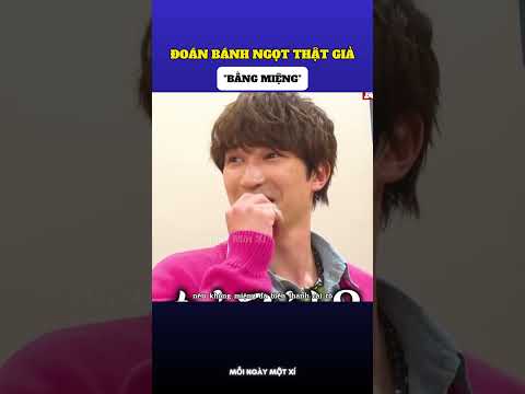 Đoán bánh ngọt thật giả "bằng miệng" 😱 thumbnail