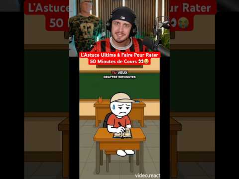 L’Astuce Ultime à Faire Pour Rater 50 Minutes de Cours 👀😭 thumbnail