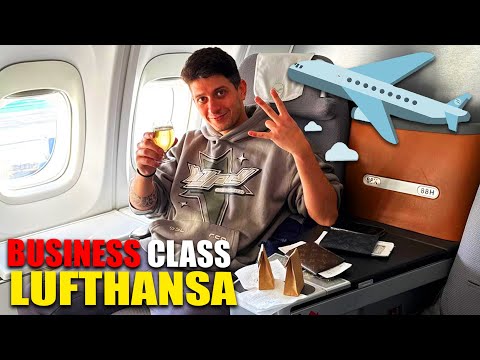 VOLIAMO in BUSINESS CLASS LUFTHANSA ma QUALCOSA va STORTO !! thumbnail