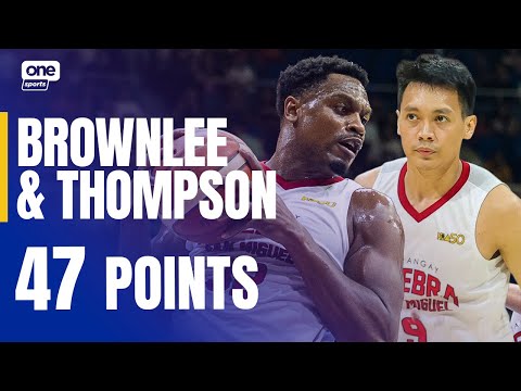 Brownlee, Thompson 47-POINT GRIND 🔥 vs Rain or Shine | PBA SEASON 50 COMMISSIONER’S CUP thumbnail