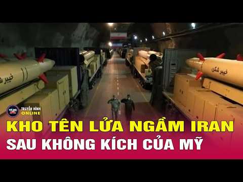 Sự thật căn cứ tên lửa ngầm Iran sau không kích Mỹ đang lộ rõ | Thế giới 24h thumbnail