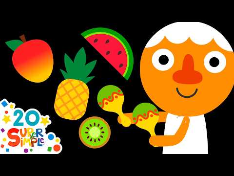 Fruit Is Yummy | High Contrast Kids Video 🥝🥭🍍 | Super Simple Songs thumbnail